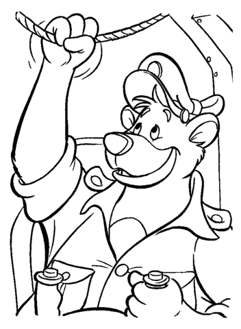 Baloo  Coloring Page